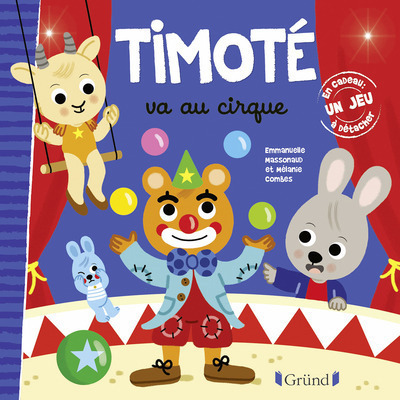 Knjiga Timoté va au cirque Emmanuelle Massonaud