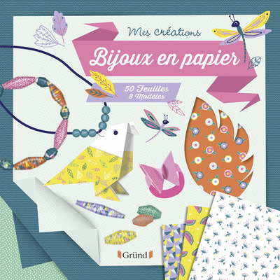 Kniha Bijoux en papier Émilie Lapeyre