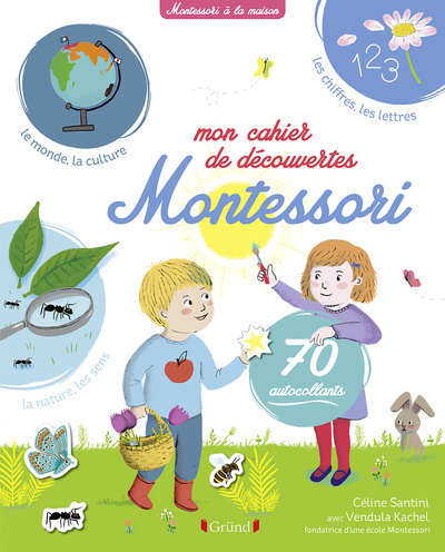 Kniha Mon cahier de découvertes Montessori Céline Santini