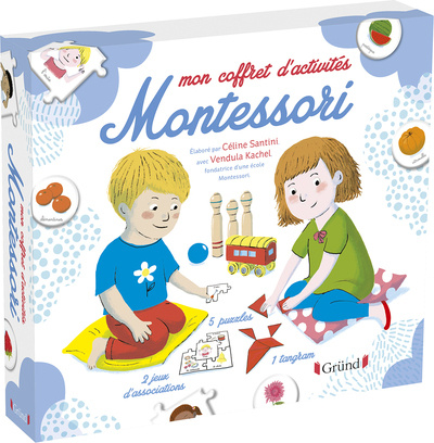 Kniha Mon coffret d'activités Montessori Vendula Kachel