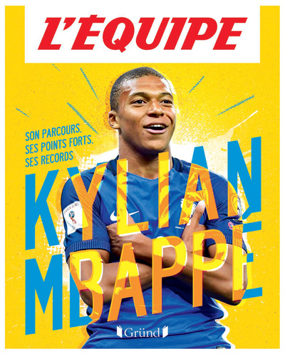 Kniha L'Equipe - Kylian Mbappé Mickaël Grall