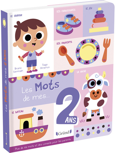 Kniha Les mots de mes 2 ans Tiago Americo