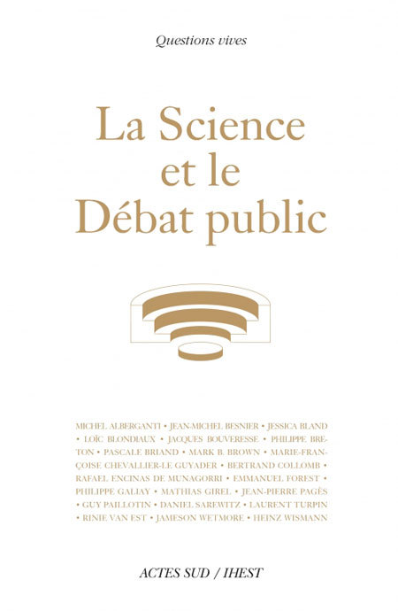 Kniha La Science et le Débat public Wetmore
