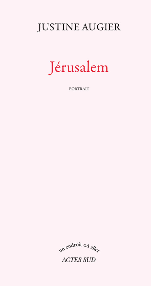 Book Jerusalem Augier