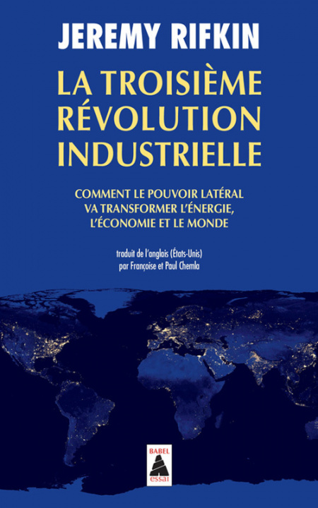 Knjiga La Troisième Révolution industrielle Rifkin