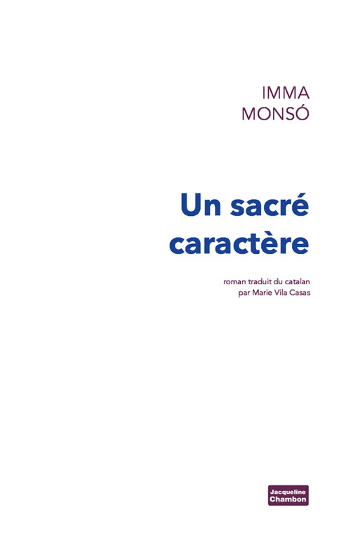 Kniha UN SACRE CARACTERE Monsó