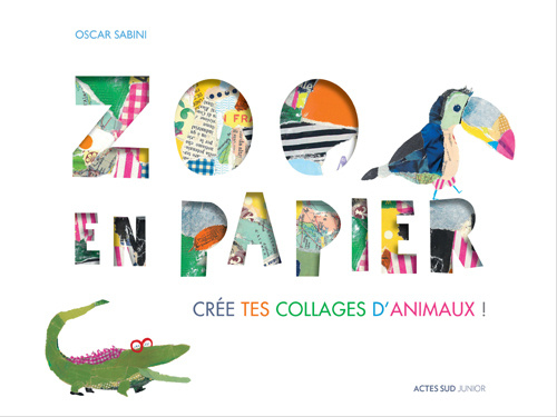 Книга Le zoo en papier Sabini