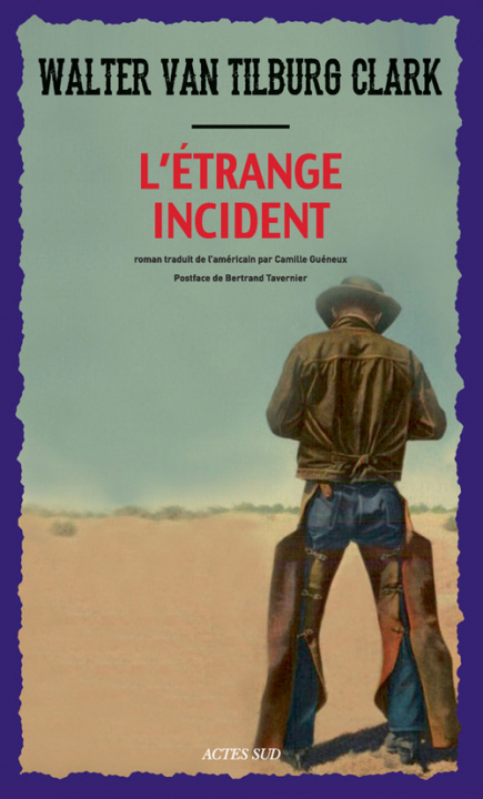 Book L'étrange incident Van Tilburg Clark