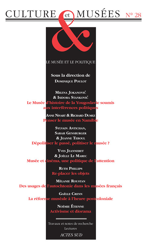 Knjiga Revue Culture et Musées n° 28 