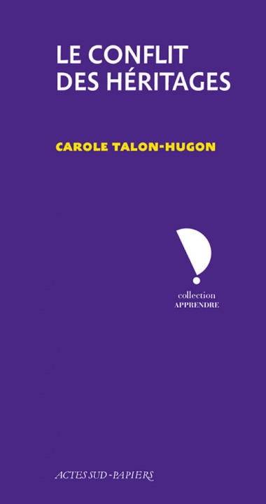 Boek Le conflit des héritages Talon-hugon