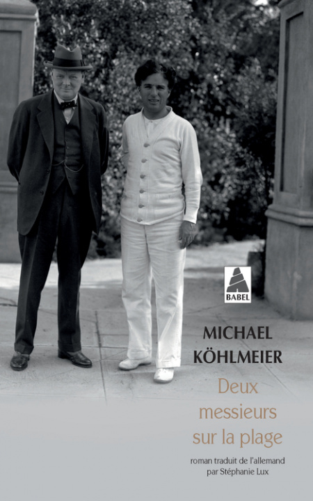 Könyv Deux messieurs sur la plage KOHLMEIER MICHAEL/LUX STEPHANIE
