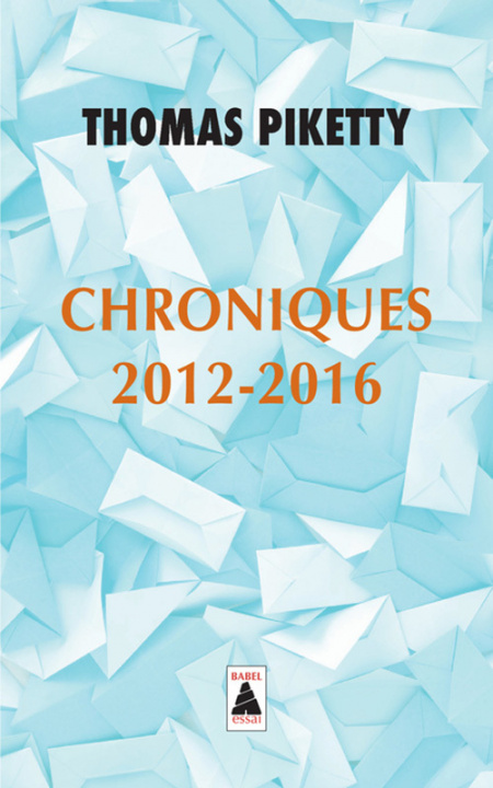 Book Chroniques 2012-2016 Piketty