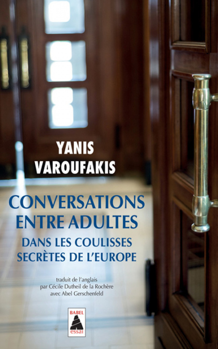 Kniha Conversations entre adultes Varoufakis