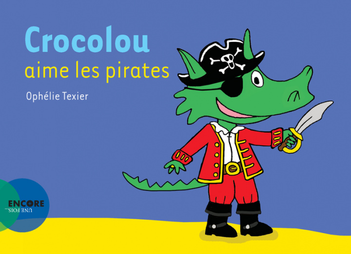 Livro Crocolou aime les pirates Texier
