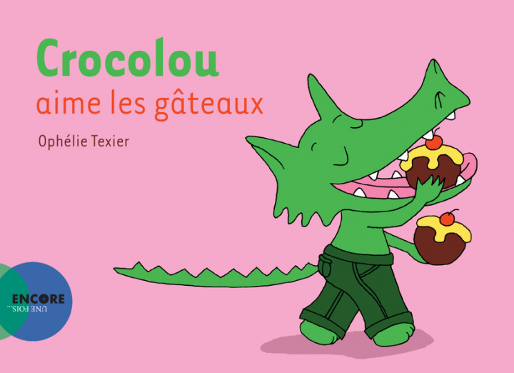 Book Crocolou aime les gâteaux Texier