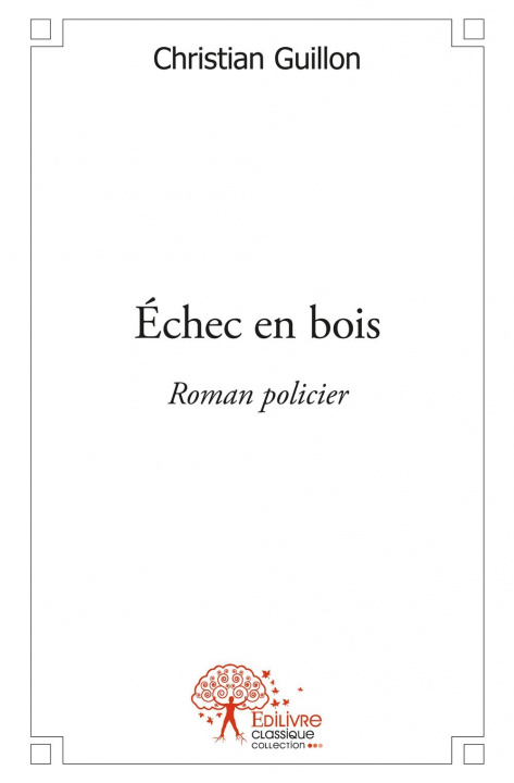 Knjiga échec en bois CHRISTIAN GUILLON