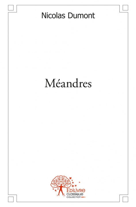 Livre Méandres NICOLAS DUMONT
