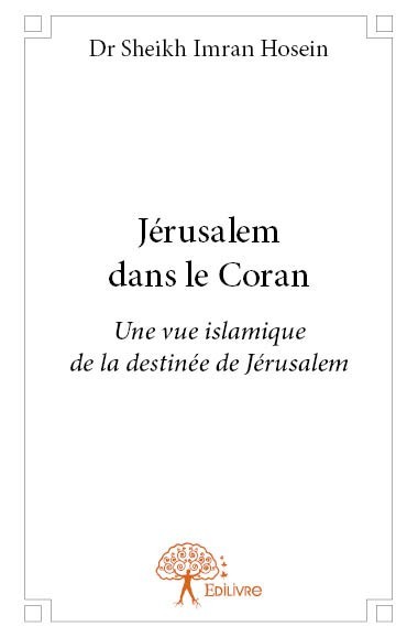 Livro Jérusalem dans le coran Hosein