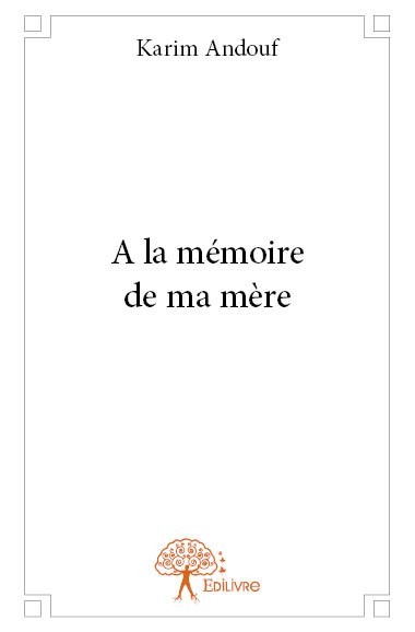 Könyv A la mémoire de ma mère Andouf
