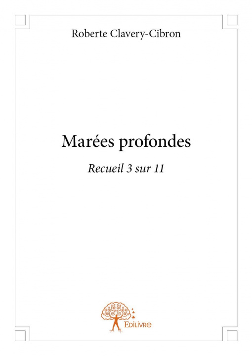Book Marées profondes Clavery-Cibron
