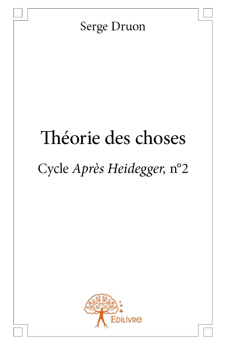 Libro Théorie des choses Druon