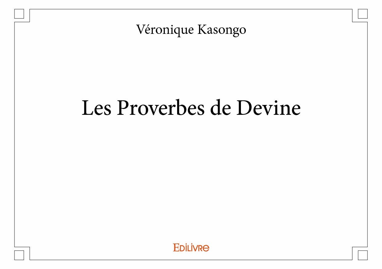 Kniha Les proverbes de devine Kasongo