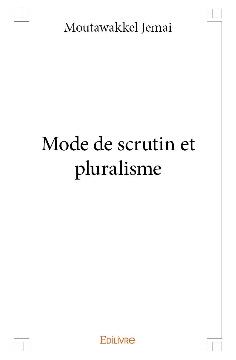 Книга Mode de scrutin et pluralisme Jemai