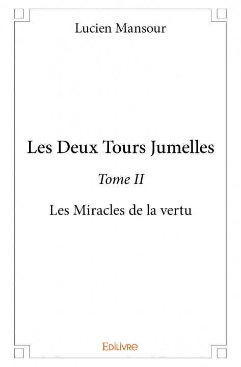Książka Les deux tours jumelles Mansour