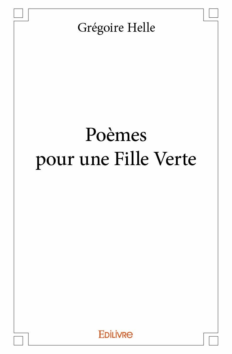 Book Poèmes pour une fille verte Helle