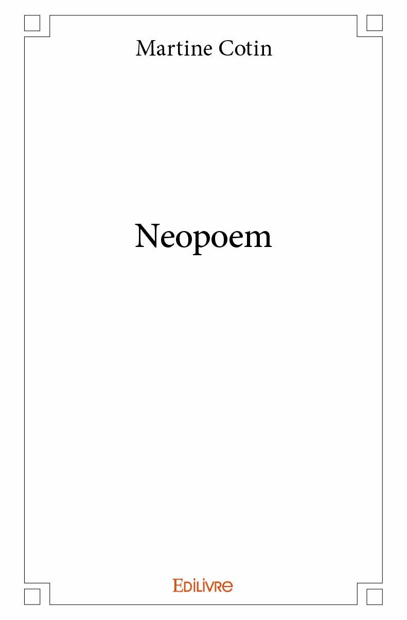 Buch Neopoem MARTINE COTIN