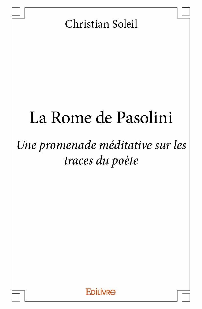 Buch La rome de pasolini CHRISTIAN SOLEIL