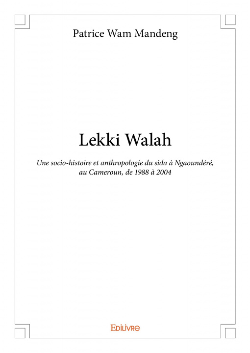 Könyv Lekki walah Wam-Mandeng