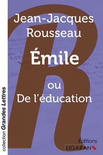 Knjiga Emile (grands caractères) Rousseau