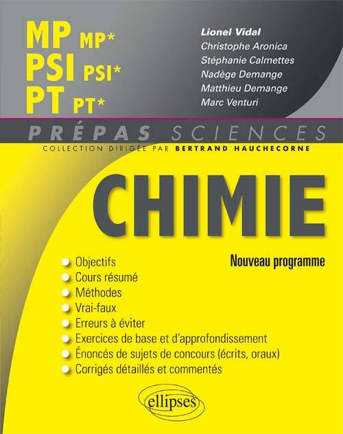 Kniha Chimie MP/MP* PSI/PSI* PT/PT* - nouveau programme 2014 Vidal