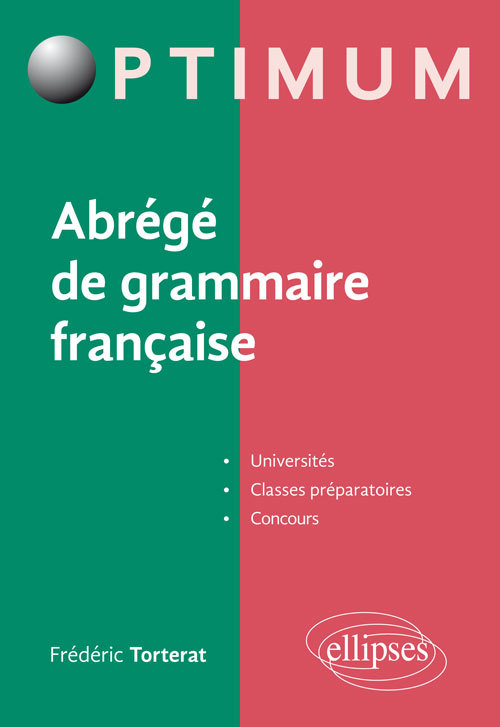 Knjiga Abrégé de grammaire française Torterat