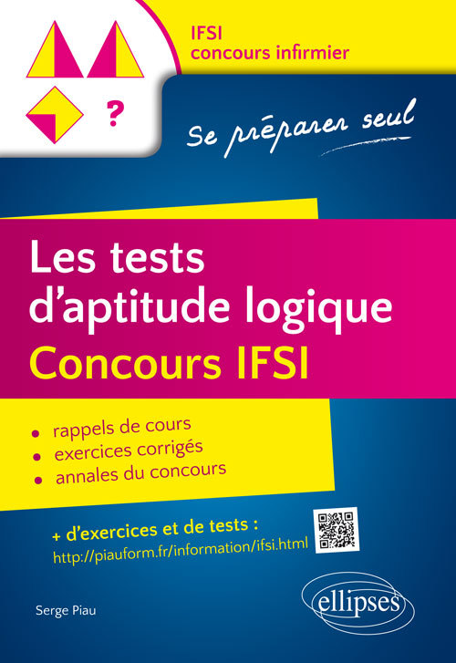 Книга Les tests d’aptitude logique. Concours IFSI Piau