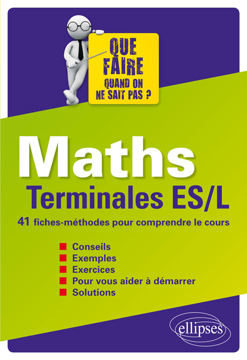 Książka Maths Terminales ES et L - 41 fiches-méthodes pour comprendre le cours Radanne