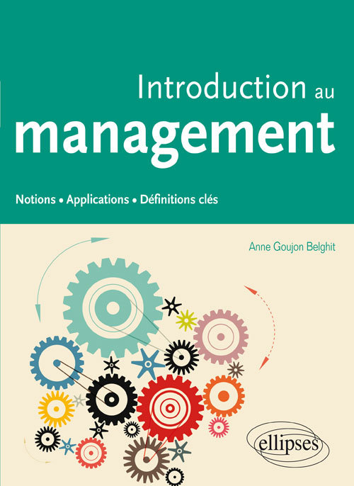 Book Introduction au management Goujon