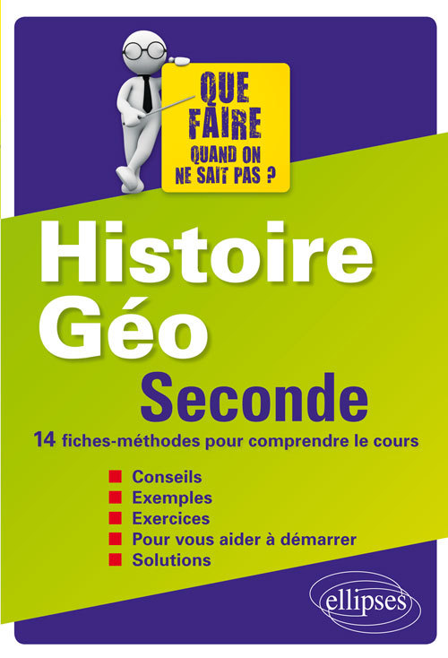 Knjiga Histoire-Géographie - Seconde - 14 fiches-méthodes pour comprendre le cours Lagreulet