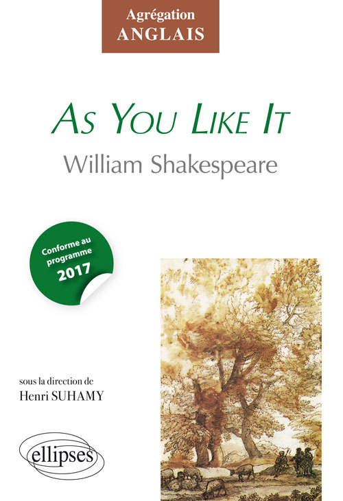 Livro Shakespeare, As You Like It - Agrégation anglais Suhamy