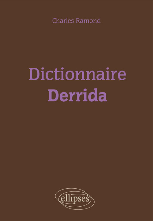 Book Dictionnaire de Derrida Ramond