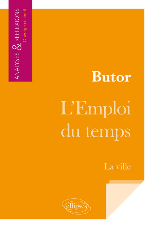 Kniha Butor, L'Emploi du temps 