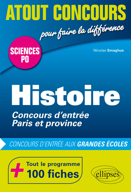 Carte Histoire - Sciences Po - concours d'entrée Paris et province Smaghue