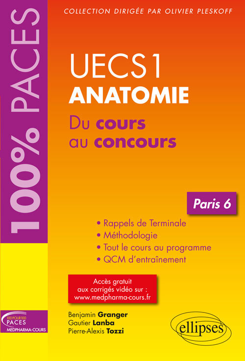 Kniha UECS1 - Anatomie (Paris 6) Granger