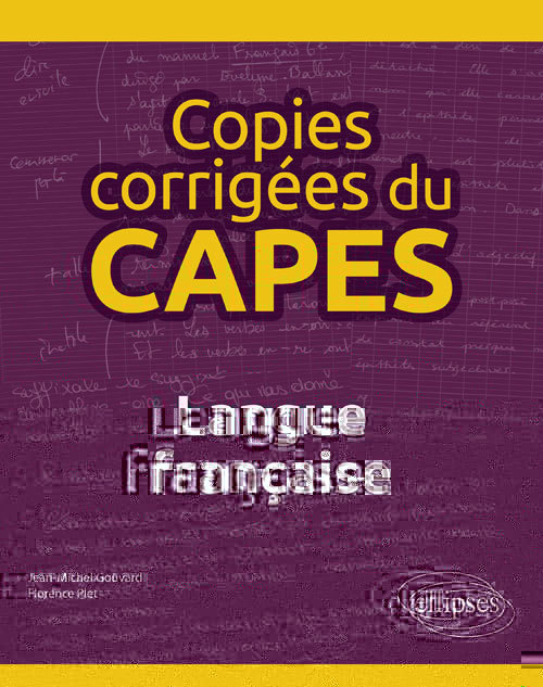 Kniha Copies corrigées du CAPES - Langue française Gouvard