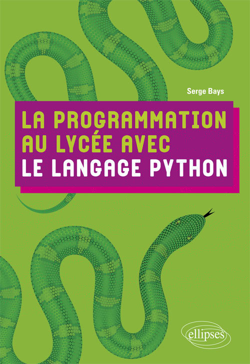 Boek La programmation au lycée avec le langage Python Bays