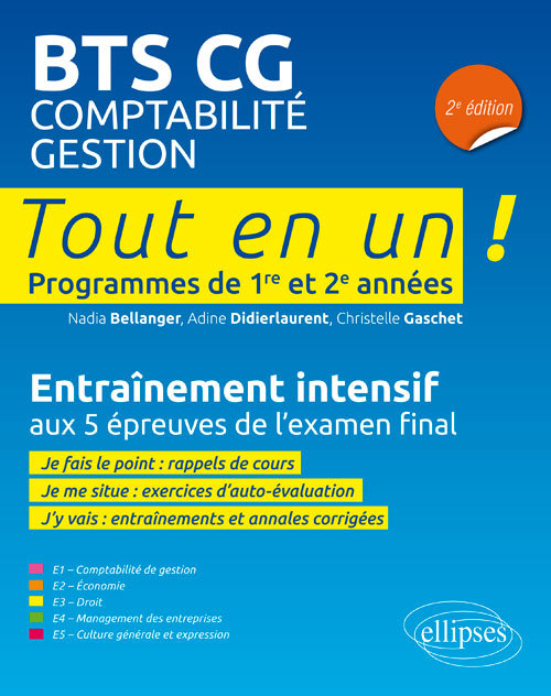 Boek BTS CG - 2e édition Bellanger