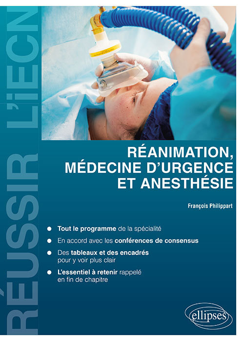 Carte Anesthésie - réanimation et médecine d'urgence Philippart