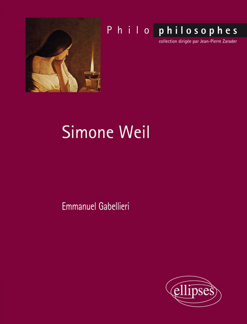Boek Simone Weil Gabellieri
