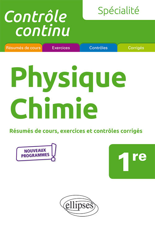 Book Spécialité Physique-Chimie - Première - Nouveaux programmes Davoine